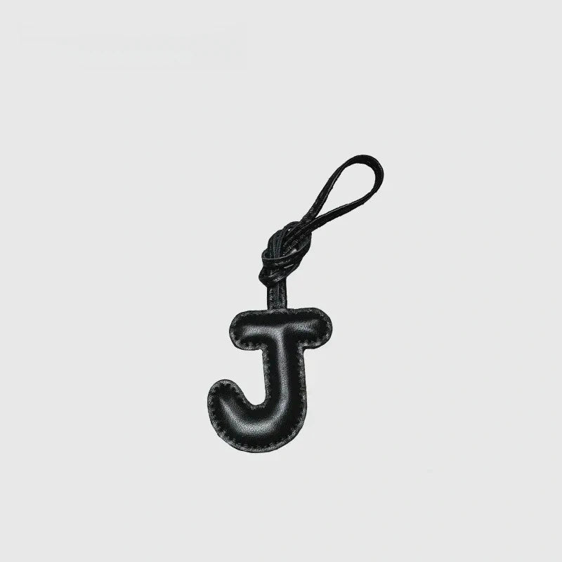 26 Letters Leather Bag Charm