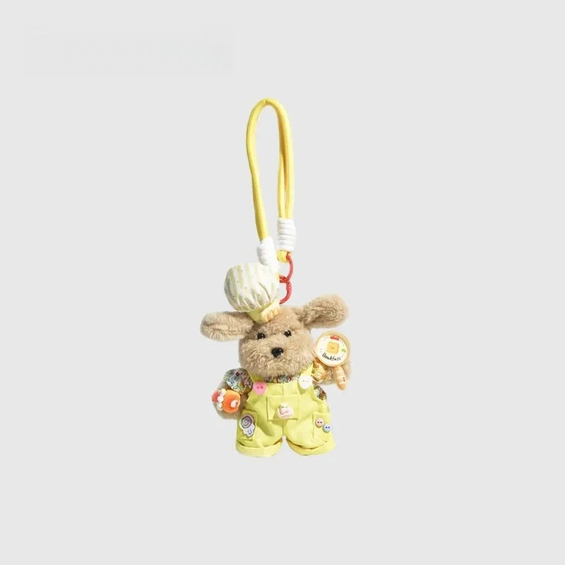 Cute Plush Puppy Fluffy Bag Charm