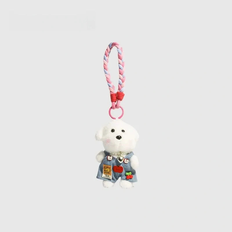 Cute Plush Puppy Fluffy Bag Charm