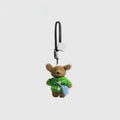 Teddy Bear Fluffy Bag Charm
