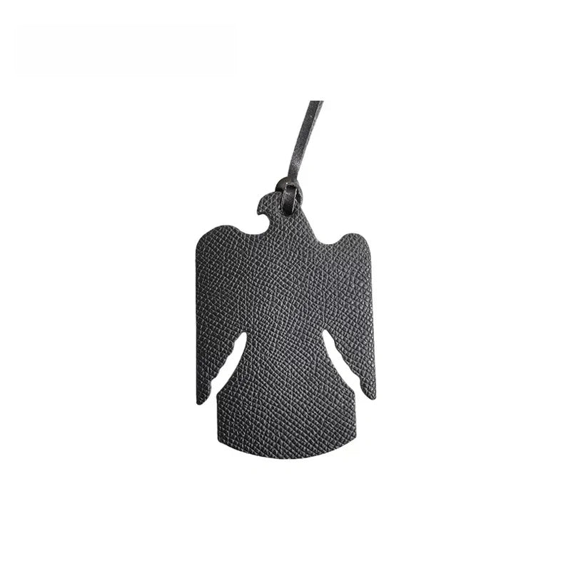 Magpie Leather Bag Charm