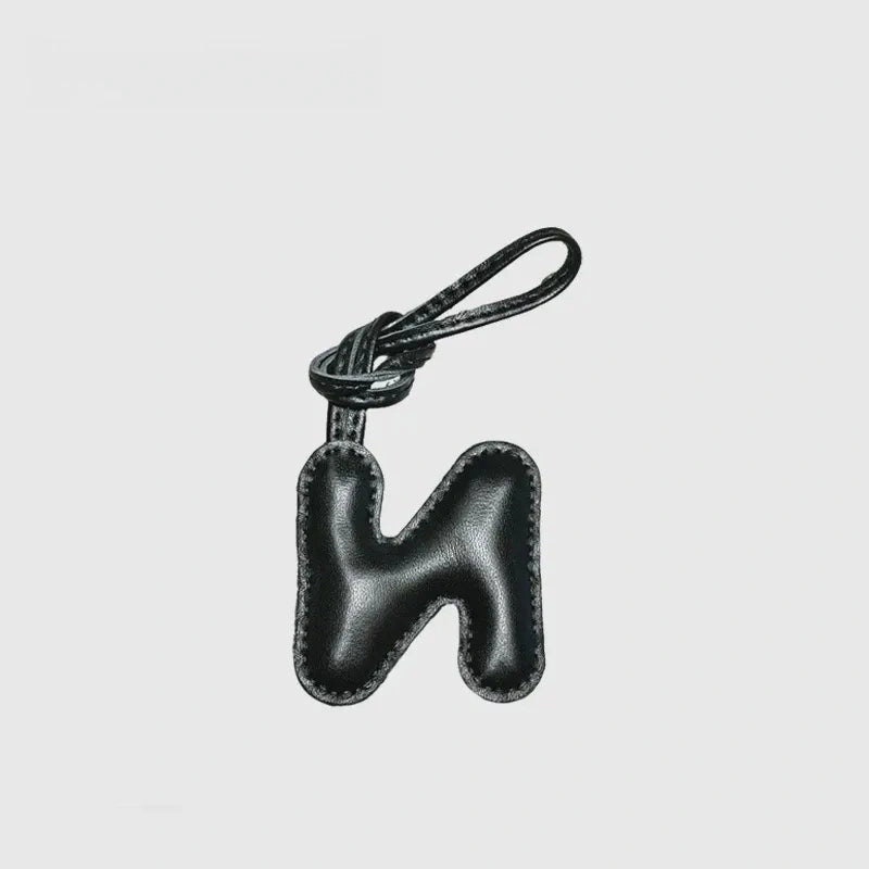 26 Letters Leather Bag Charm
