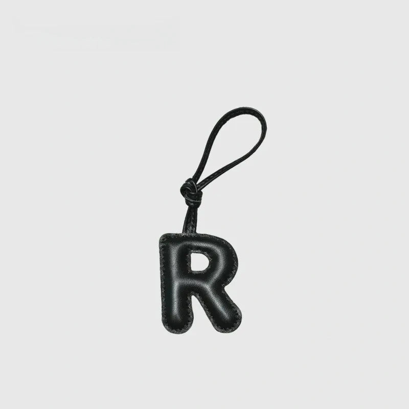 26 Letters Leather Bag Charm