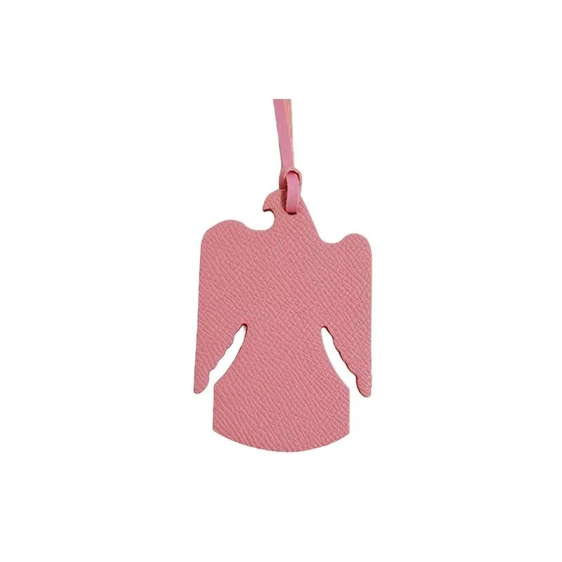 Magpie Leather Bag Charm