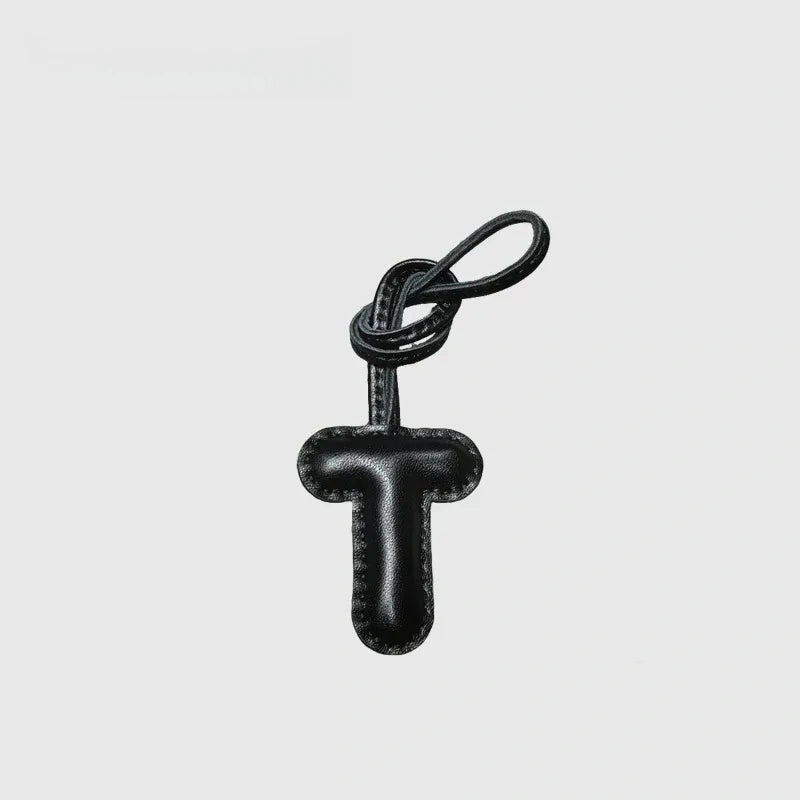 26 Letters Leather Bag Charm