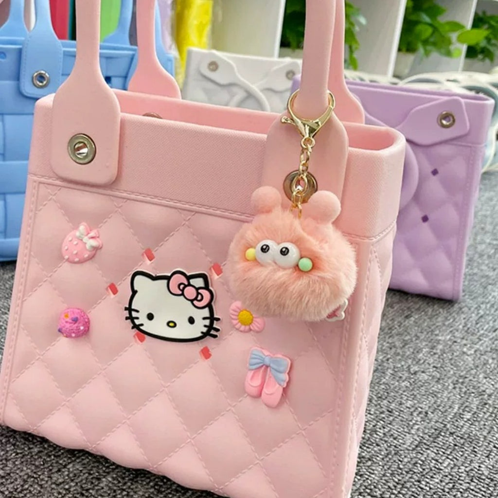 Fluffy Backpack Soot Ball Fluffy Bag Charm