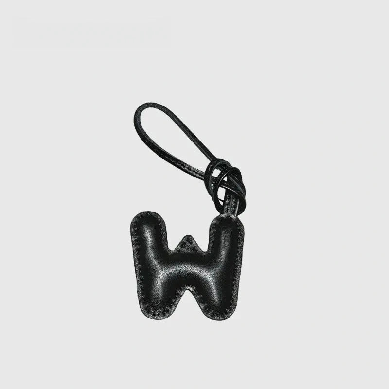 26 Letters Leather Bag Charm