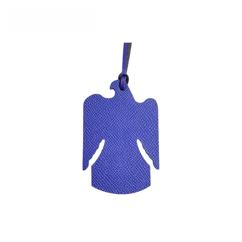 Magpie Leather Bag Charm