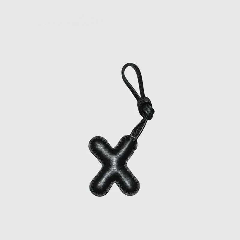 26 Letters Leather Bag Charm