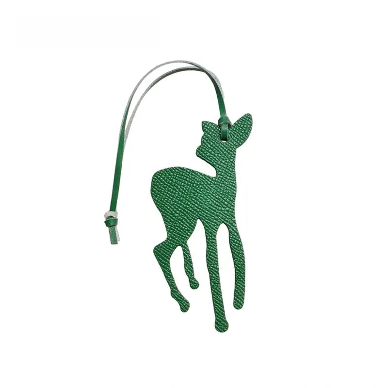 Little Deer Leather Bag Charm