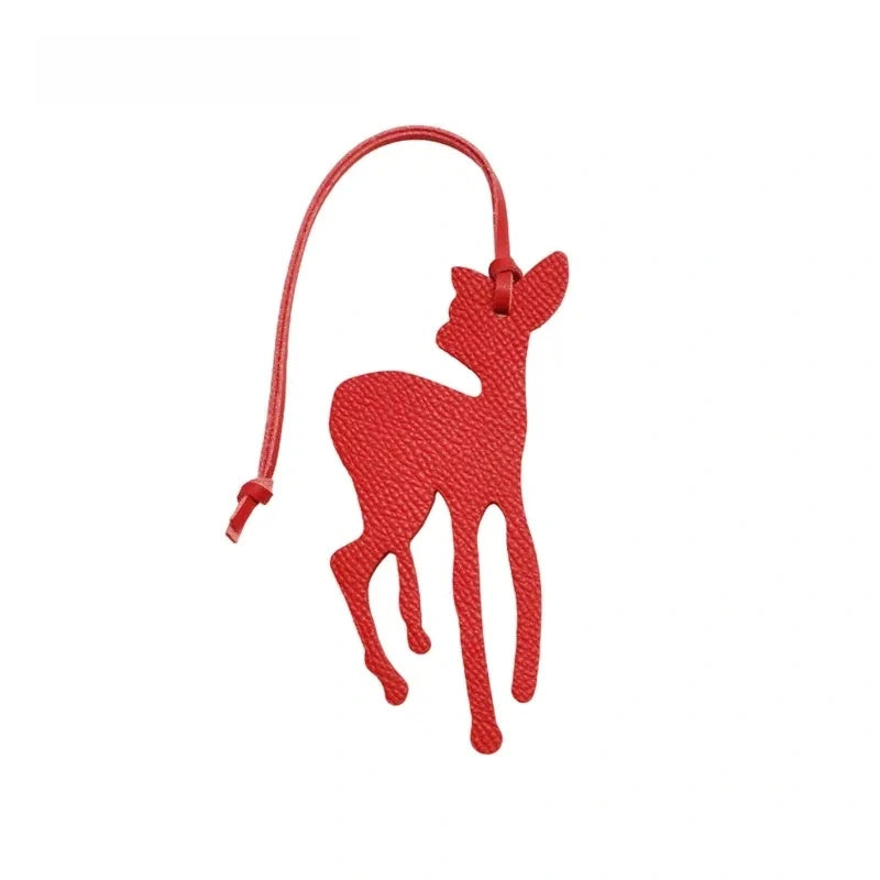 Little Deer Leather Bag Charm