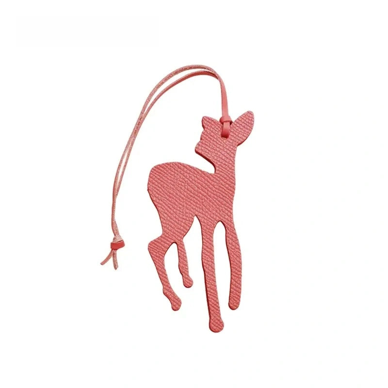 Little Deer Leather Bag Charm