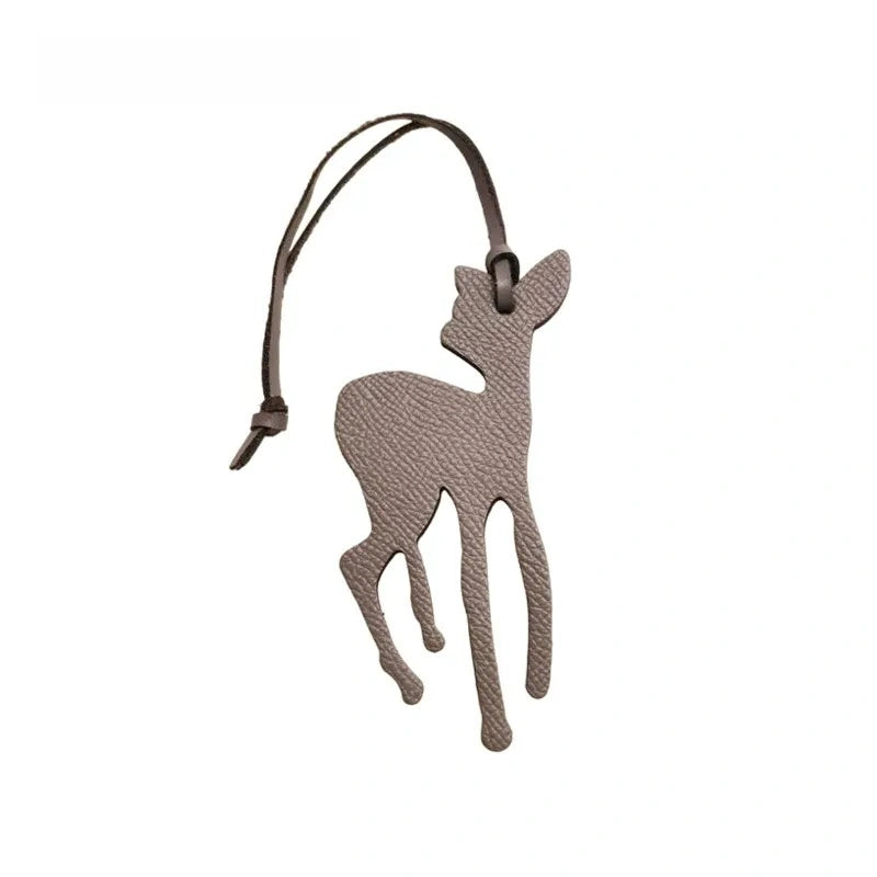 Little Deer Leather Bag Charm