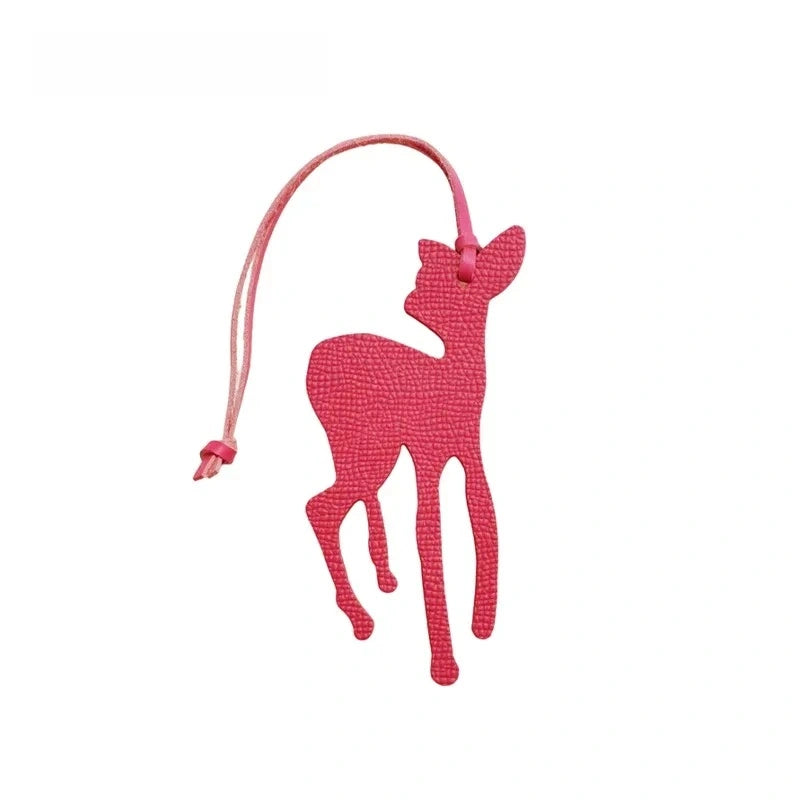 Little Deer Leather Bag Charm