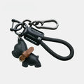 French Bulldog Leather Bag Charm