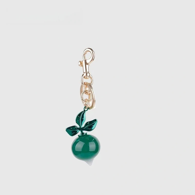 Radish Resin Bag Charm