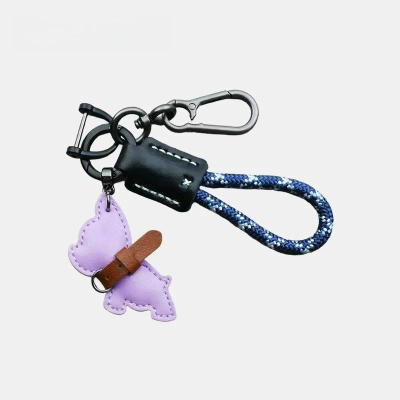 French Bulldog Leather Bag Charm