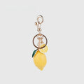 Lemon Resin Bag Charm