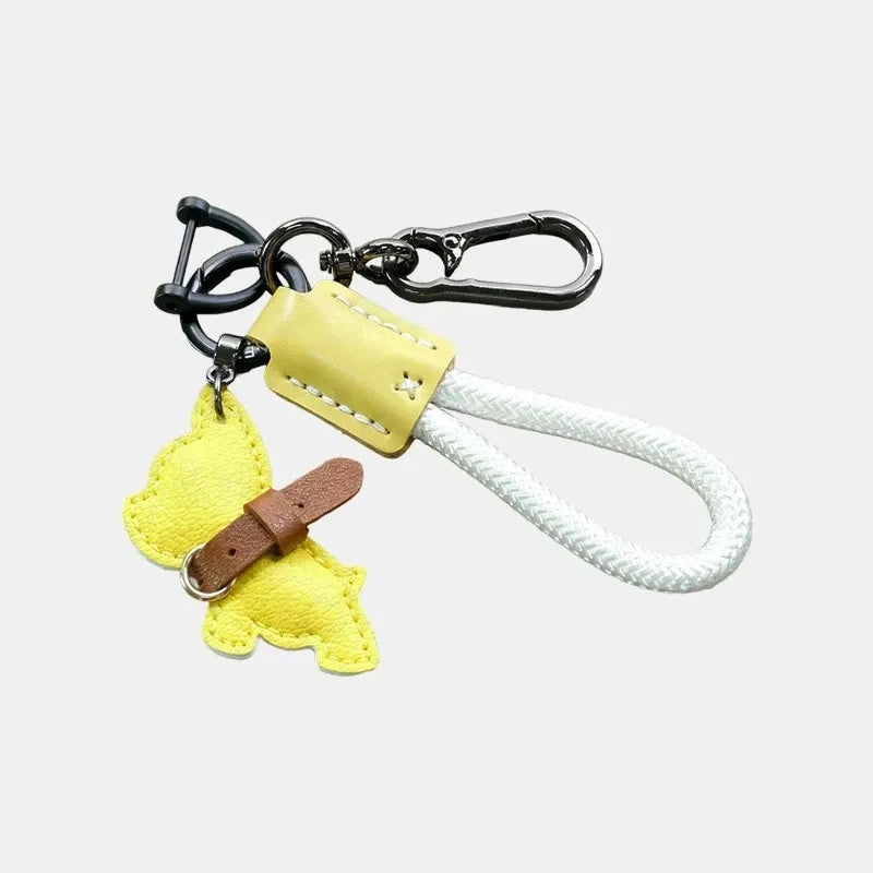 French Bulldog Leather Bag Charm