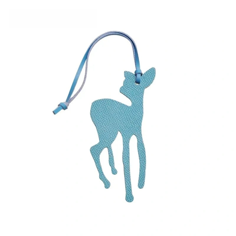 Little Deer Leather Bag Charm