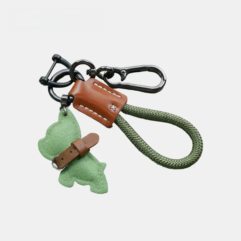 French Bulldog Leather Bag Charm