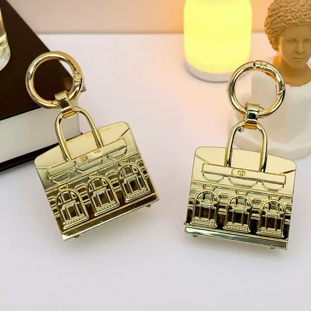 Metal House Bag Metal Bag Charm