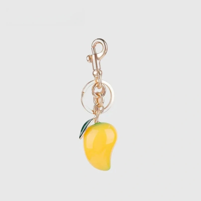 Mango Resin Bag Charm