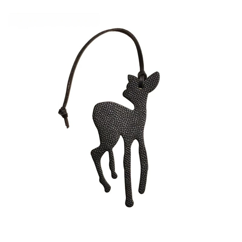 Little Deer Leather Bag Charm