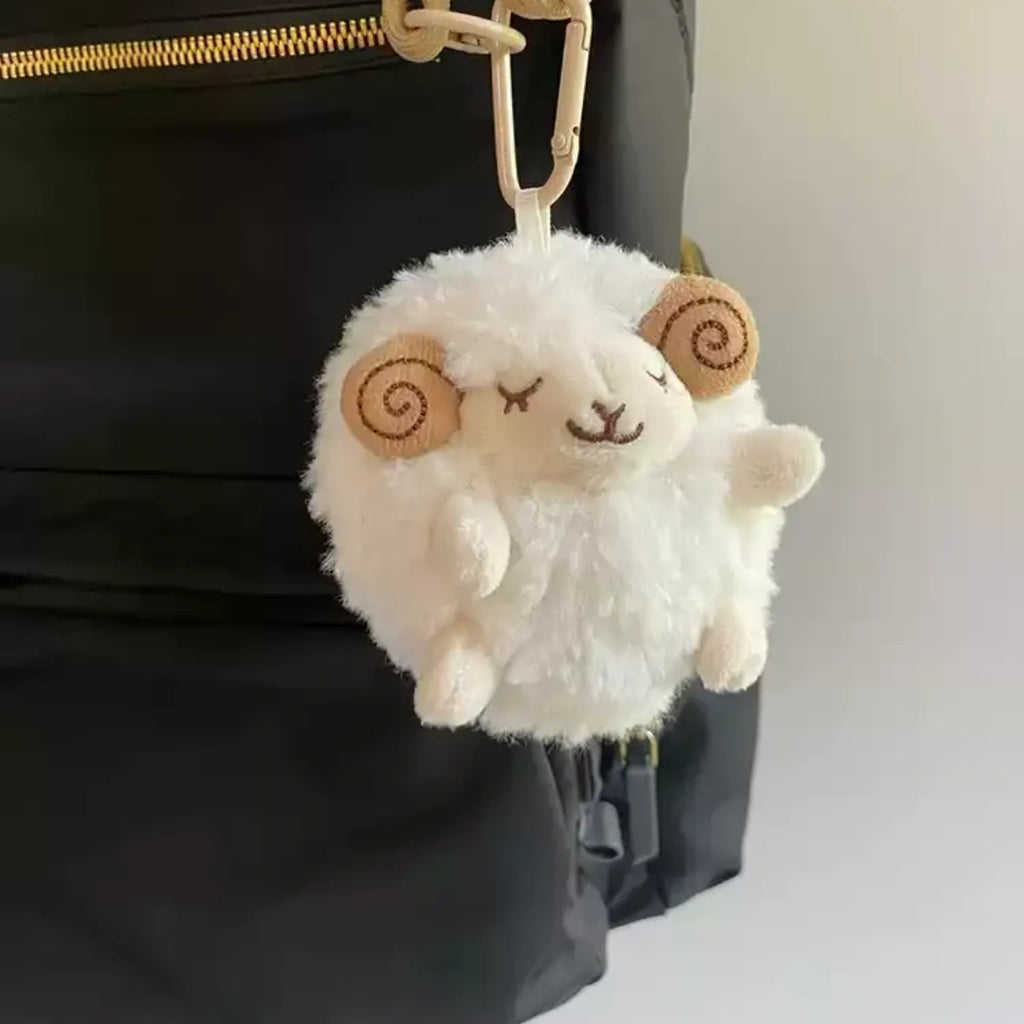 Chubby Little Sheep Fluffy Bag Charm