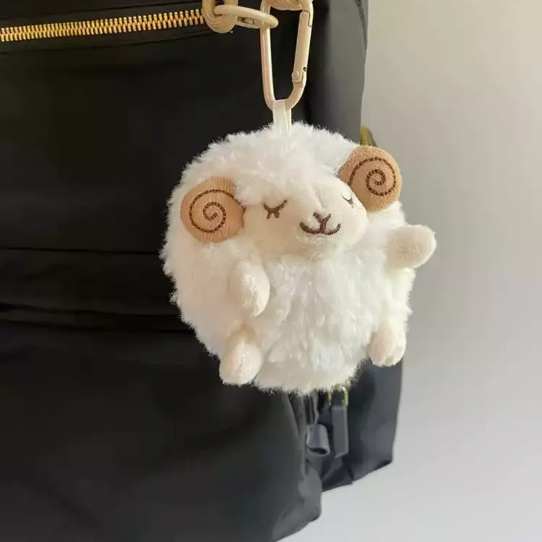 Chubby Little Sheep Fluffy Bag Charm