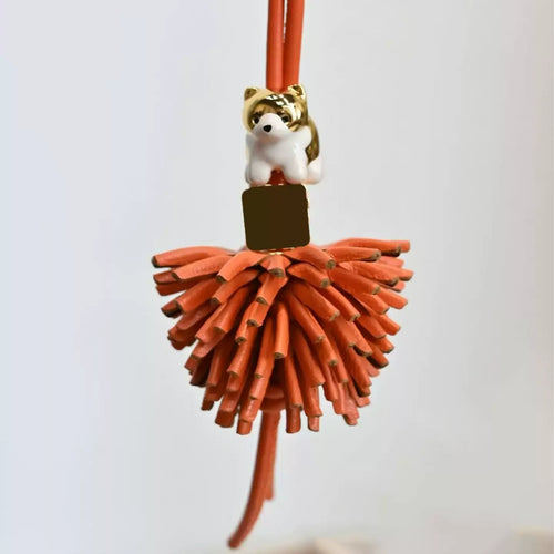 Animal Flower Beaded Strand Bead Bag Charm