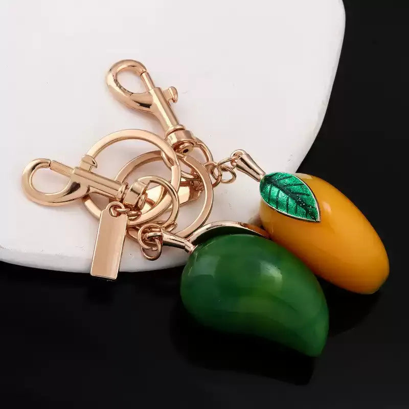 Mango Resin Bag Charm