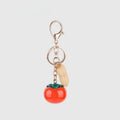 Good Luck Persimmon & Peanut Resin Bag Charm