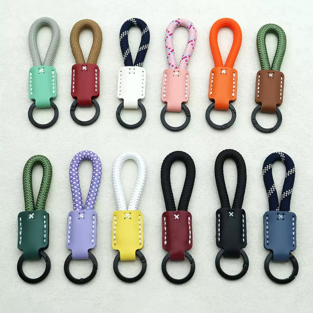 Woven Keychain Mixed Bag Charm