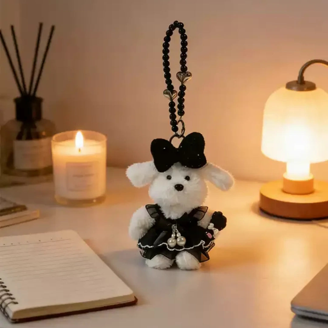Cute Plush Puppy Fluffy Bag Charm