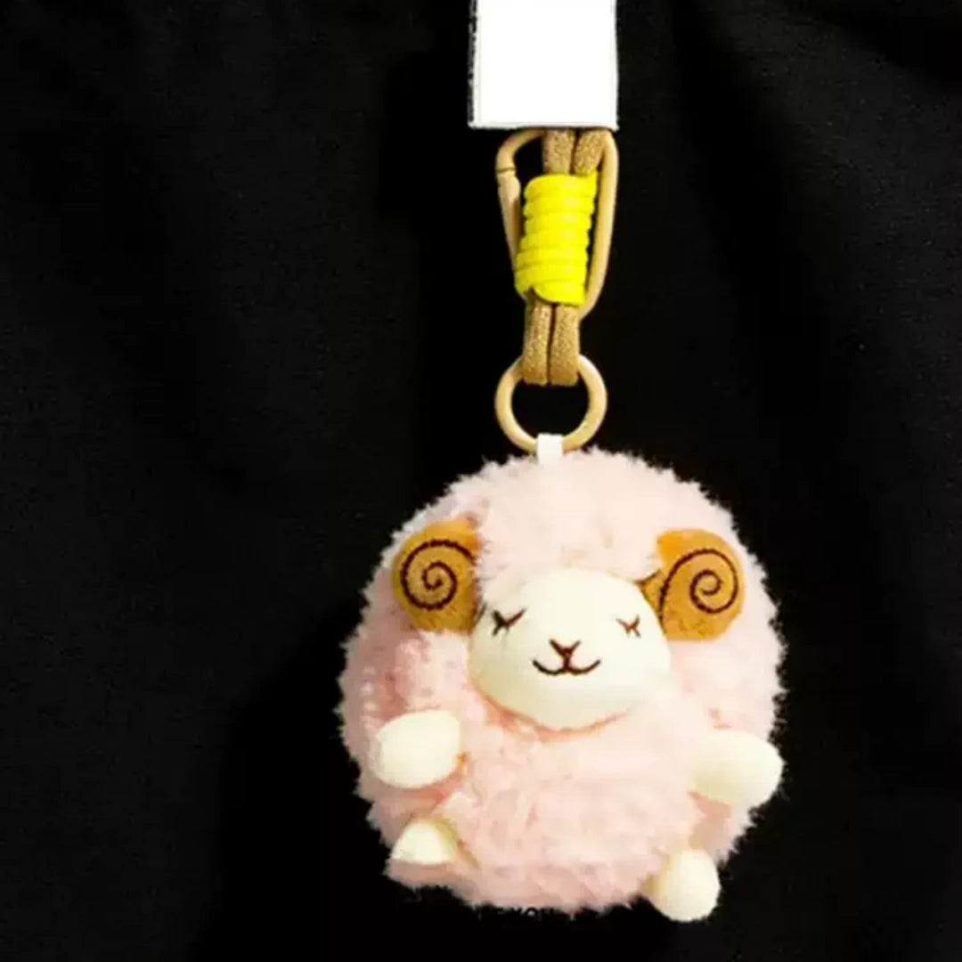 Chubby Little Sheep Fluffy Bag Charm