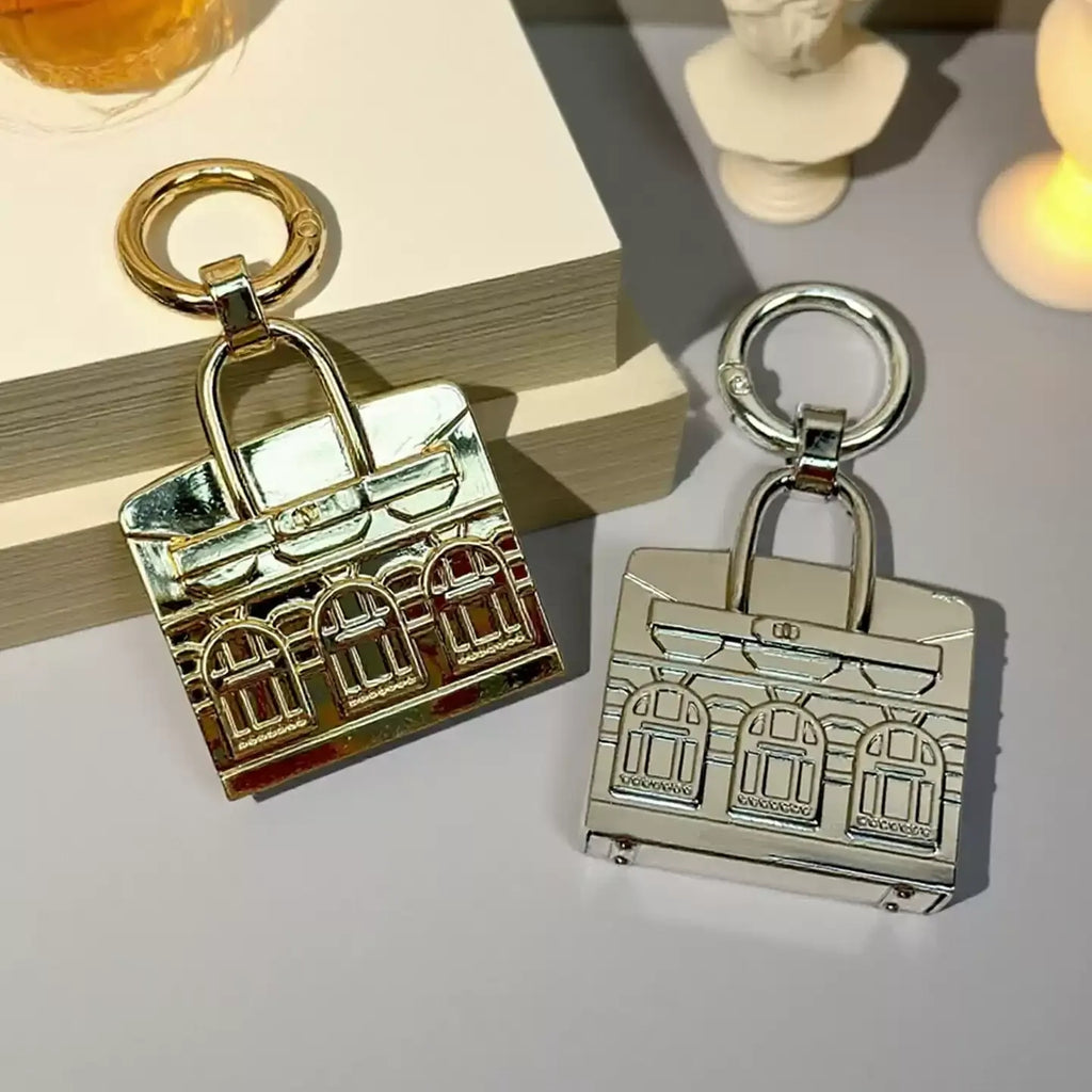 Metal House Bag Metal Bag Charm