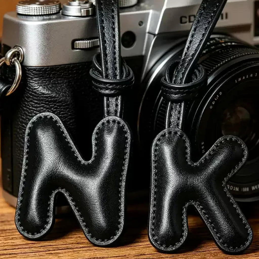 26 Letters Leather Bag Charm