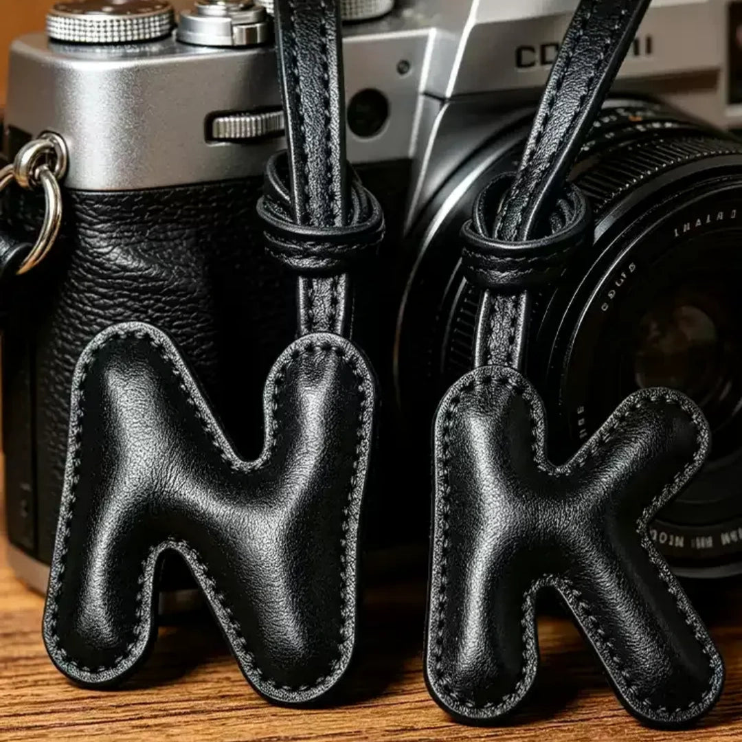 26 Letters Leather Bag Charm